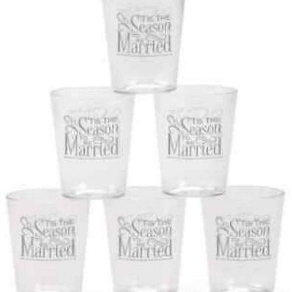 Shot Glasses Other - 100 ~ Tis the Season To Be Married